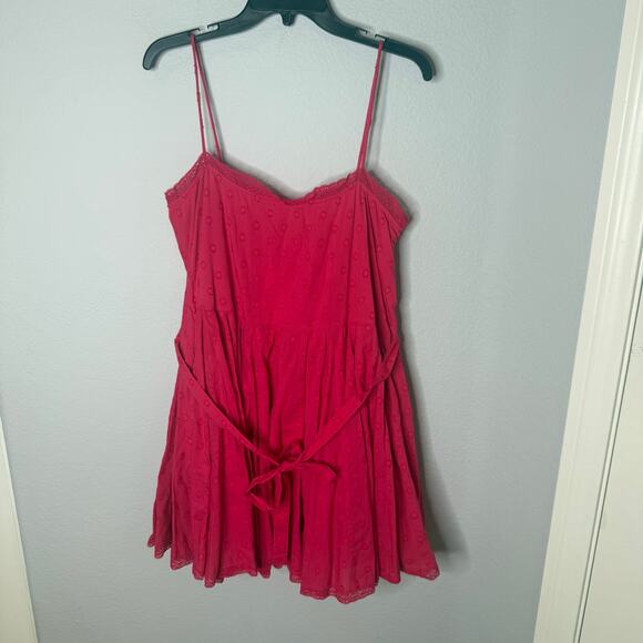 NWT Ulla Johnson Beatriz Dot Jacquard Cotton Dress in Cosmos - Picture 2 of 8